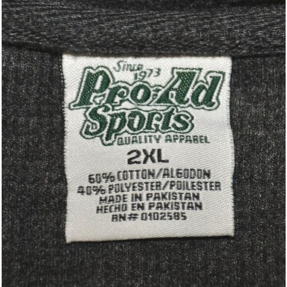 Pro Ad Sports Unisex 2XL Texas A&M Aggies Gray Long Sleeve Henley Top Fanwear - Picture 5 of 6